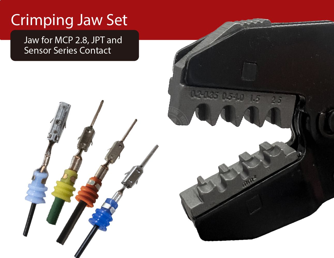 juniorpowertimer-jptconnector-MCPterminal-wireflatconnector-contactMCP-flatconnector-vehicleconnector-wirecrimper-professionalcrimping-taiwancrimpingtool-TaiwanManufacturer-licrim-hsunwang.com
