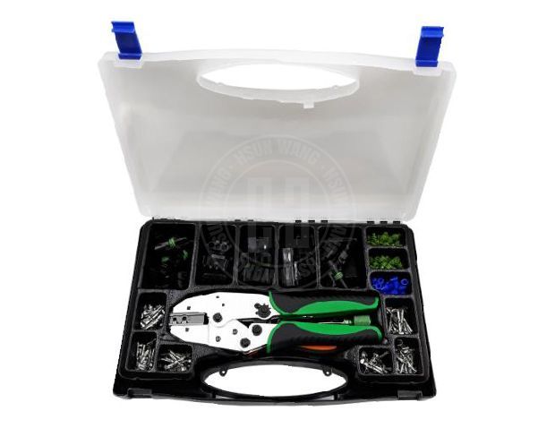 Light Quick Change Ratchet  Crimper  JC225KA18-JC225KA18-Jaw-crimp-crimping-crimp tool-crimping tool-crimp wire-ratchet crimp-Taiwan Manufacturer-hsunwang-licrim-hsunwang.com
