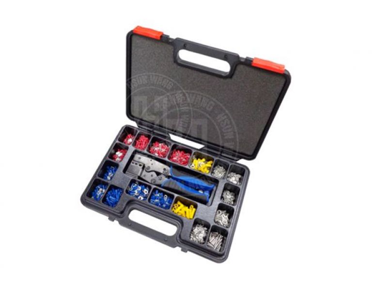 taiwan Twin Quick Change Ratchet Crimper  H031003BC-H031003BC-Jaw-crimp-crimping-crimp tool-crimping tool-crimp wire-ratchet crimp-Taiwan Manufacturer-Insulated terminal-non Insulated terminal-hsunwang-licrim-hsunwang.com