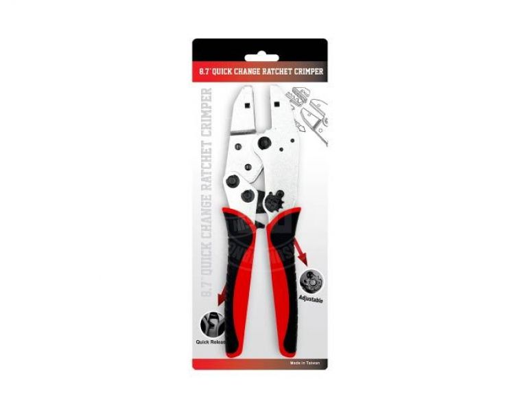Aluminum Quick Change Ratchet Crimper JCI-JCI  Series-Jaw-crimp-crimping-crimp tool-crimping tool-crimp wire-ferrule crimp-ratchet crimp-Taiwan Manufacturer-hsunwang-licrim-hsunwang.com